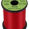 UNI Products UNI-Thread - Red -FlyCast Gear Store uni products ut8 56 uni thread red 27014.1651333521.386.513